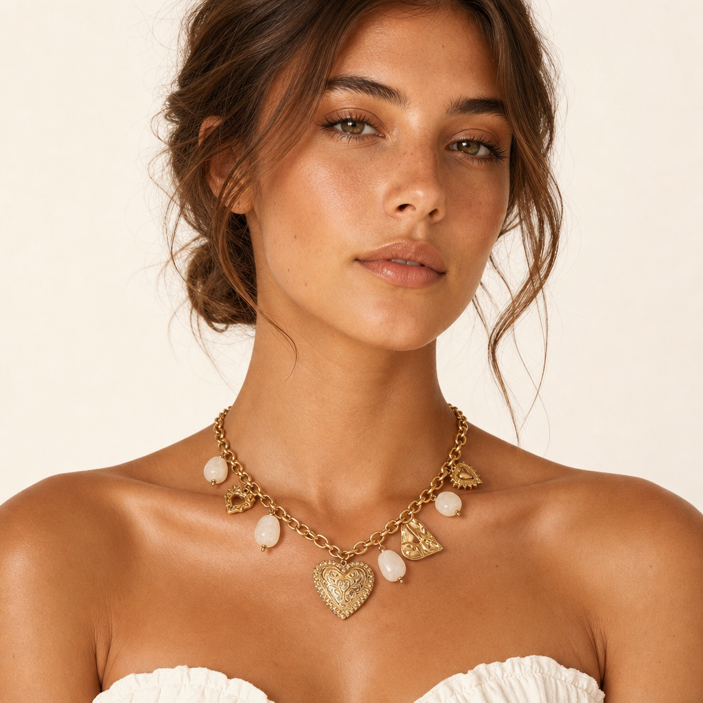 White Isle Glow Necklace